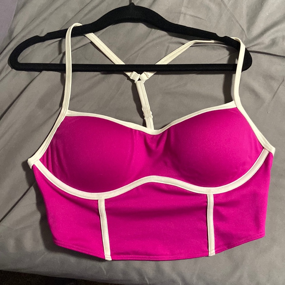 Victoria secret ! Cute built in bra workout top / also can be worn going out